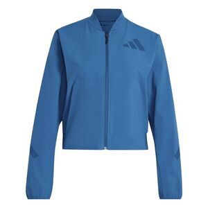 Adidas Womens/Ladies Z.N.E. Woven Midweight Bomber Jacket / Petrol Blue